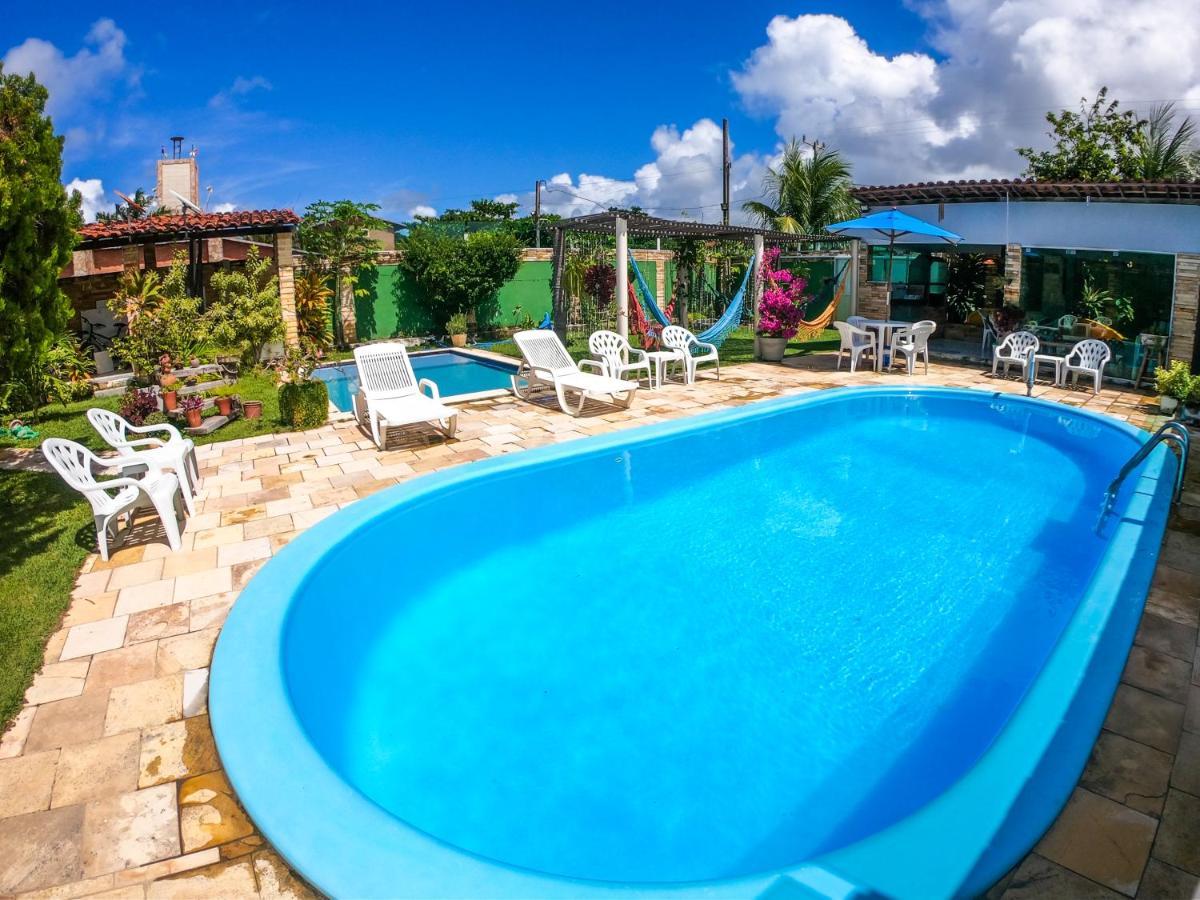Casa Refugio Dos Carneiros, 1Min Do Mar, 4Suites, Salao De Jogos Прая-дос-Карнейрос Экстерьер фото
